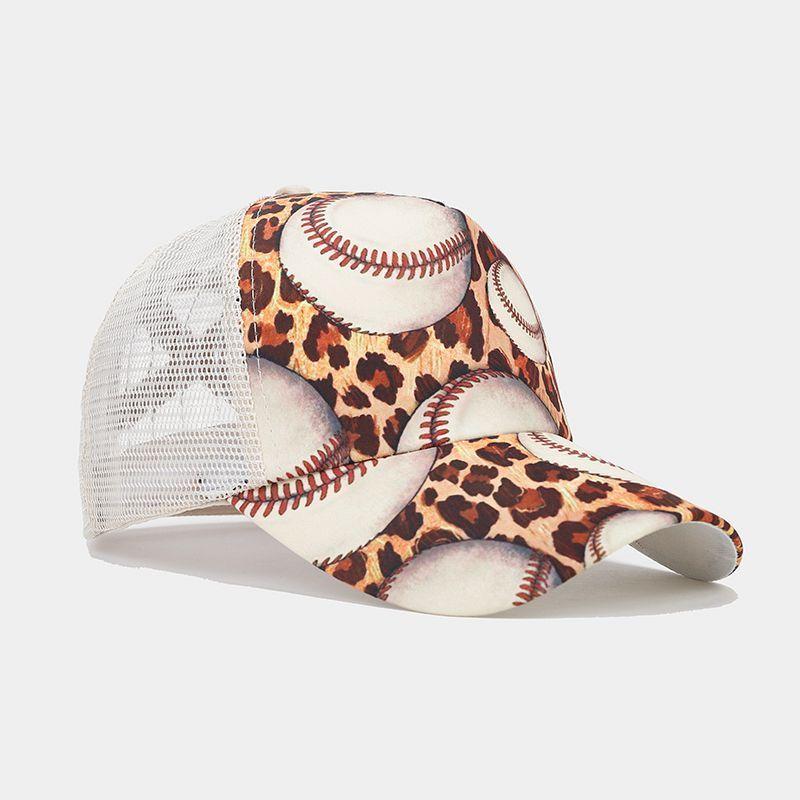 Cappellino da Baseball Estivo da Donna con Rete Traspirante in Poliestere per Protezione Solare Viaggi all'Aperto