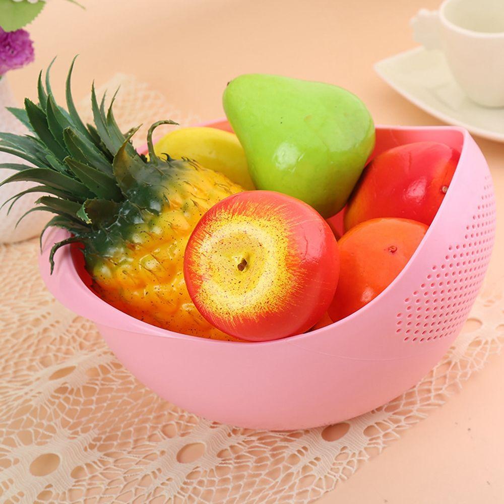 Convenient Storage Kitchen Supplies Rice Bowl Drain Basket Vegetable Basket Rice Washing Sieve