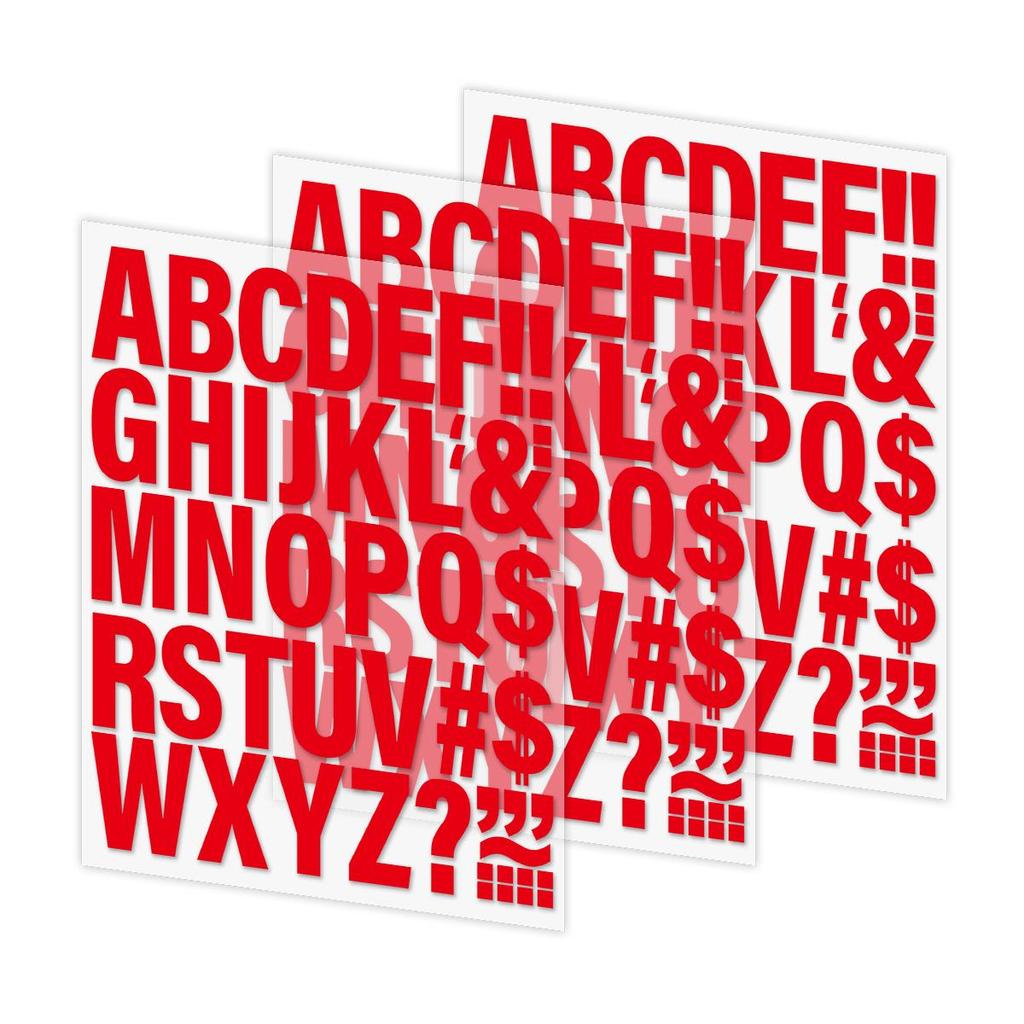 Black Red White A-Z Letters Colors Stickers Patch Vinyl Diy Hoodies Tops A-Level Washable Thermal Press Applique Decals Gift