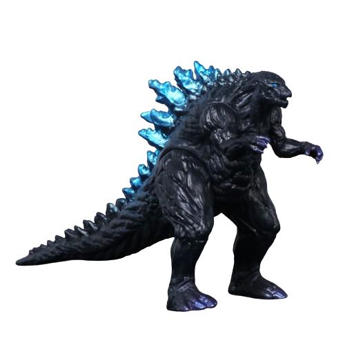 New 10cm Godzilla VS Kingkong Gojira Soft Glue King Ghidorah Action Figure Movable Joints Model Toys For Kid Boy Gift