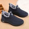 Winter Men Boots Plus Velvet Warm Snow Boots Men Work Casual Shoes High Top Cotton Shoes Non-slip Ankle Boots