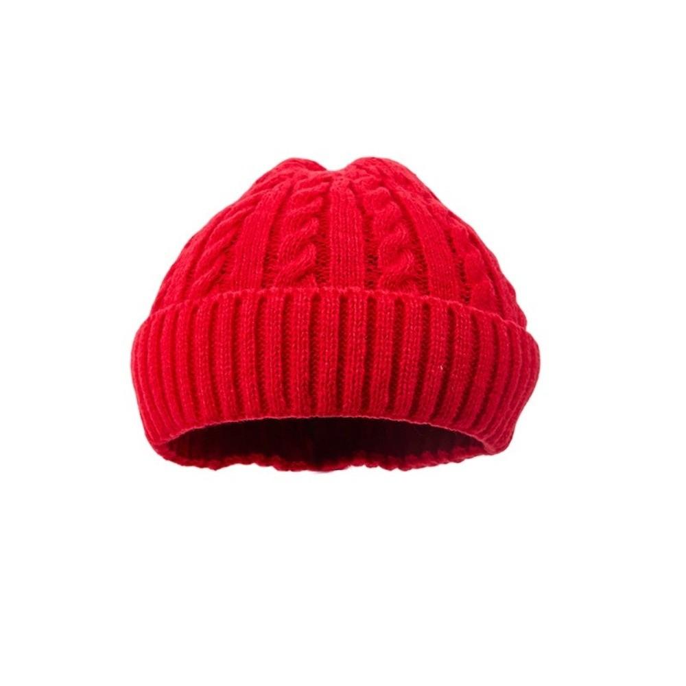 Cable Knit Cable Knit Beanie Hat Thermal Cold Weather Beanie Winter Thermal Beanie  For Hiking