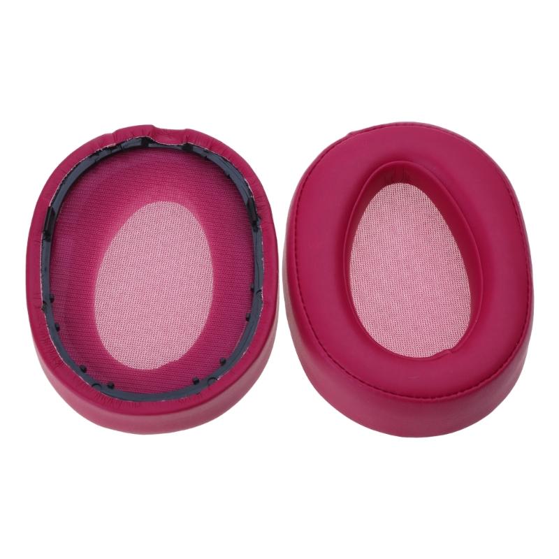 2 Pieces Earpads Replacement Protecin Leather Ear Pads Cushion Sponge Earmuffs for MDR-100A MDR-100AAP MDR-H600A