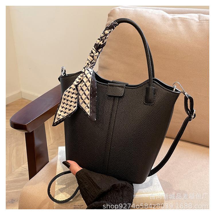 

Handbag bag women s 2025 new vegetable basket women s bag bucket bag fashionable large-capacity tote bag shoulder messenger bag