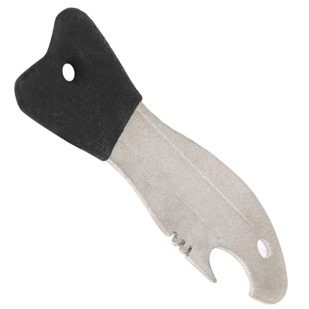 Multifunction Hook Grinder Bottle Opener Polished Outdoor Camping Groove Fishing Tool