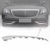 N61R-1Pair Front Bumper Bright Strip Lip Trim Chrome Molding For Mercedes W222 S450/560 2018- A2228857700,A2228857800