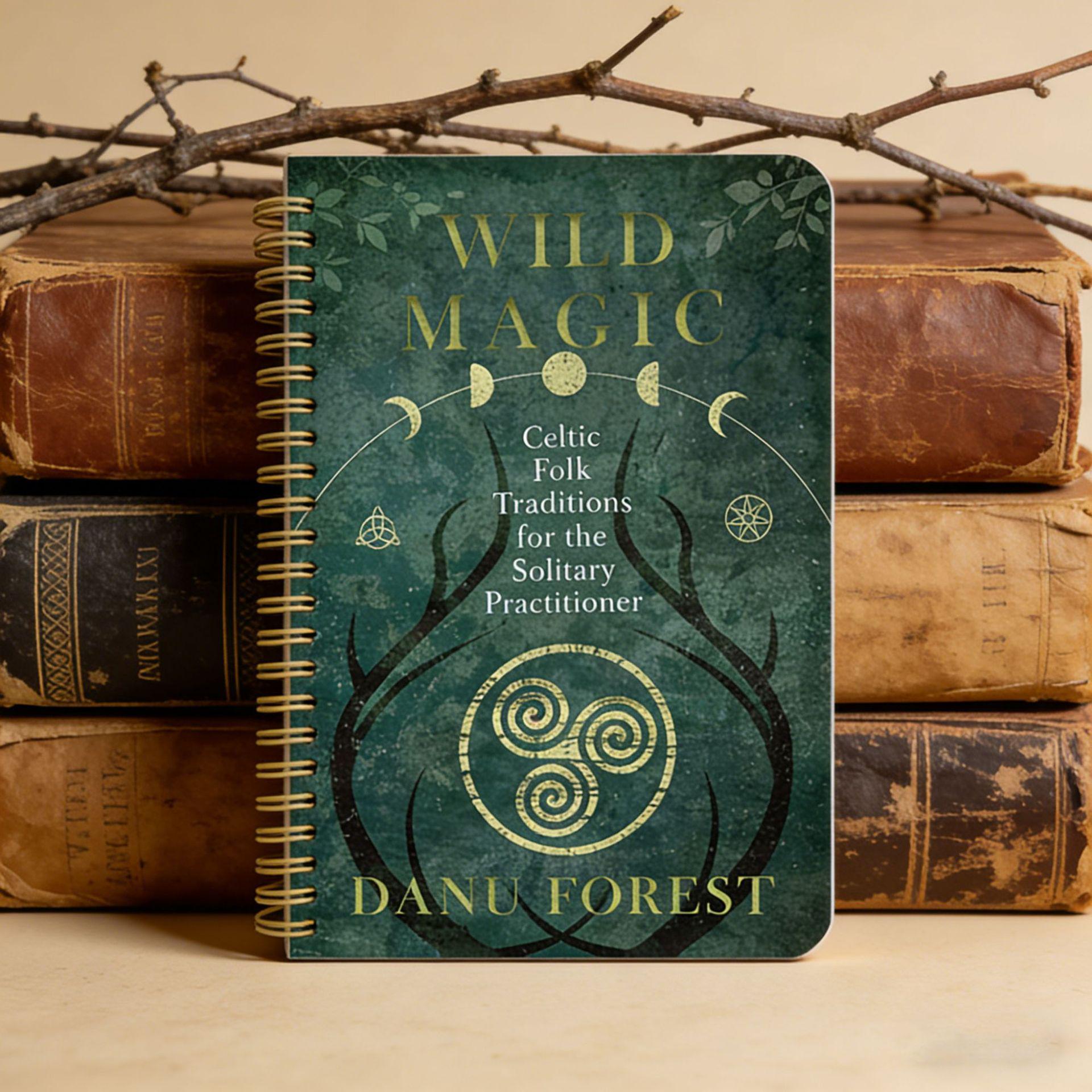 Spiral Coil A5 Herbal Diary Planner Custom Notebook