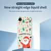 For iPhone 17 Air Case Christmas Gifts Pattern Printing Straight Edge TPU Phone Back Cover
