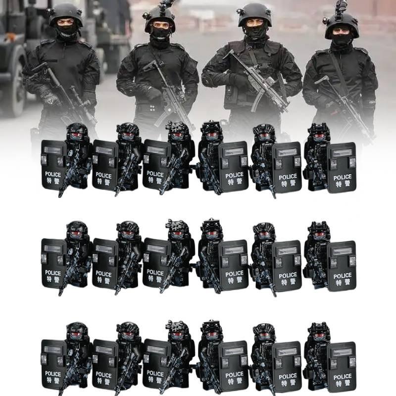 Military Special Forces Weapon Building Blocks Assembled Toys Children Gift