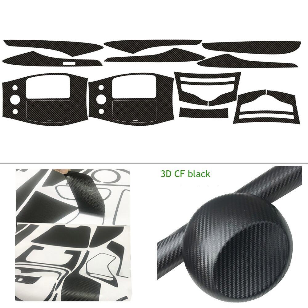 For Infiniti JX35 QX60 2012-2018 Interior Central Control Panel Door Handle Carbon Fiber Stickers Decals Car styling Accessorie