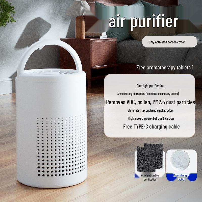 Desktop Air Purifier for Secondhand Smoke and PM2.5 Removal