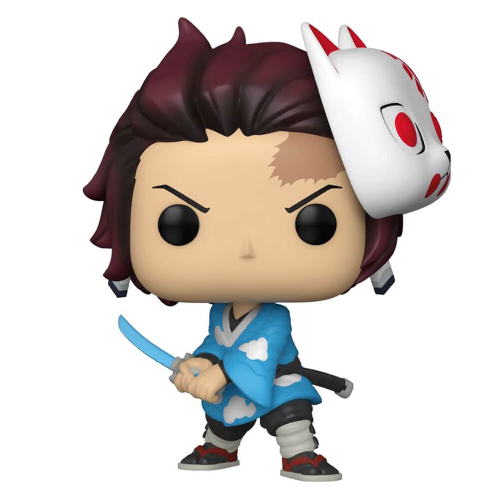 

Убийца демонов Танджиро с маской US Exclusive Pop! Винил
