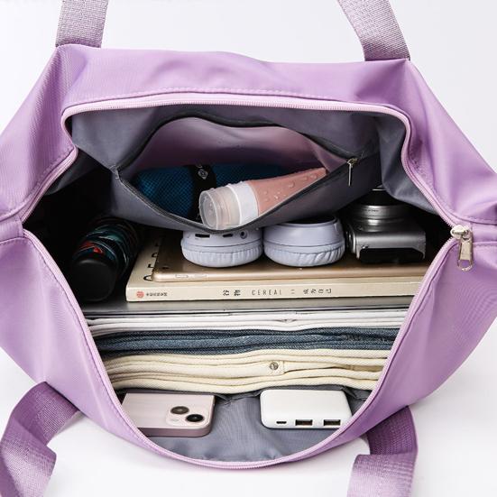 Rozszerzana torba duffel Lekka torba na siłownię z mokrą kieszenią Wodoodporna torba weekendowa duffel Torba na ramię na noc do podróży sportowych