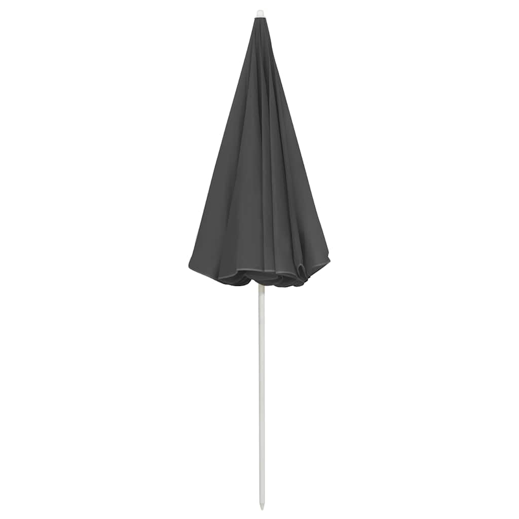 Beach Umbrella Anthracite 240 Cm