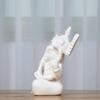 Home Decoration Accessories Handmade Elephant Figurine Sandstone Ganesha Buddha Elephant Statue Sculpture