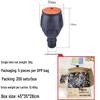 Horticultural Tripod Sprinkler: Large Round Rotating Nozzle for 360° Irrigation and Concrete Curing.