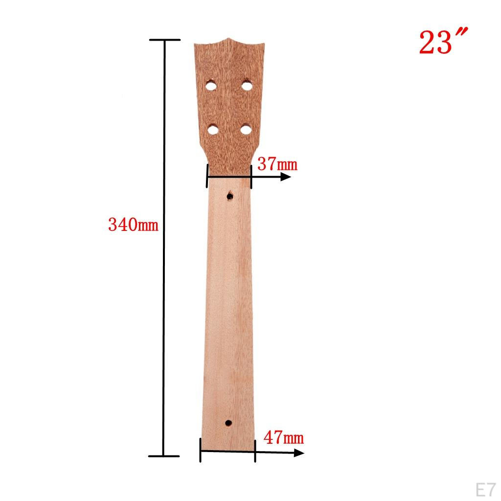 /26" Ukulele Mini-Gitarre Unfertiger Hals DIY-Teile