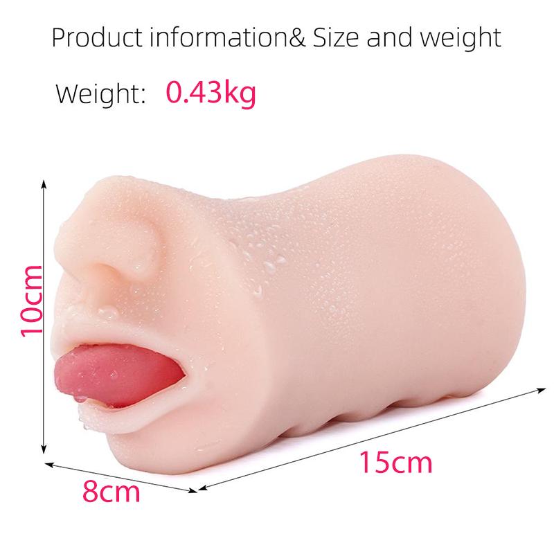 Neuer männlicher Masturbator, echte Taschenmuschi, sexy Mund, künstlich, vaginal, Sexspielzeug für Erwachsene für Männer, intim