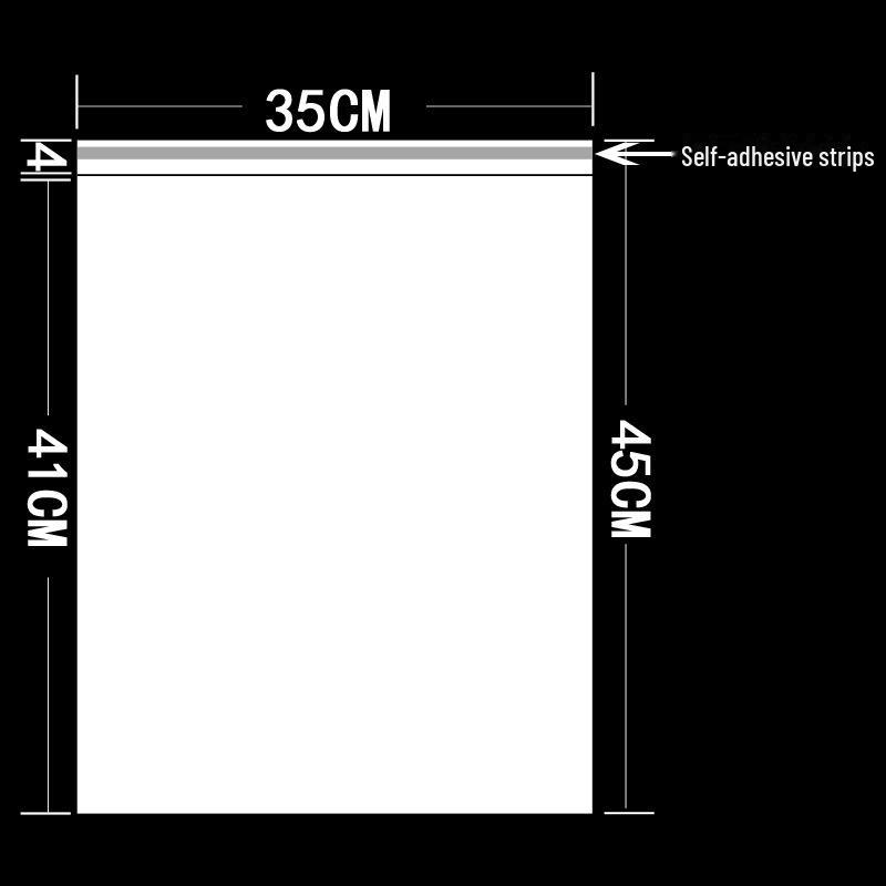 Transparent Self-Adhesive Plastic Bag for Packaging