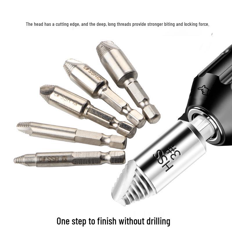 Dual-Head Screw Extractor & Remover Tool