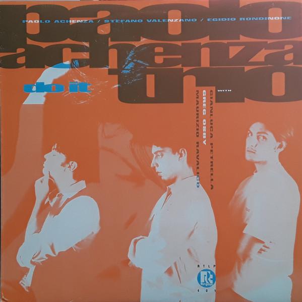 

LP Record PAOLO ACHENZA TRIO Do It PTLP401 Right Tempo 1994 Italy Jazz Used