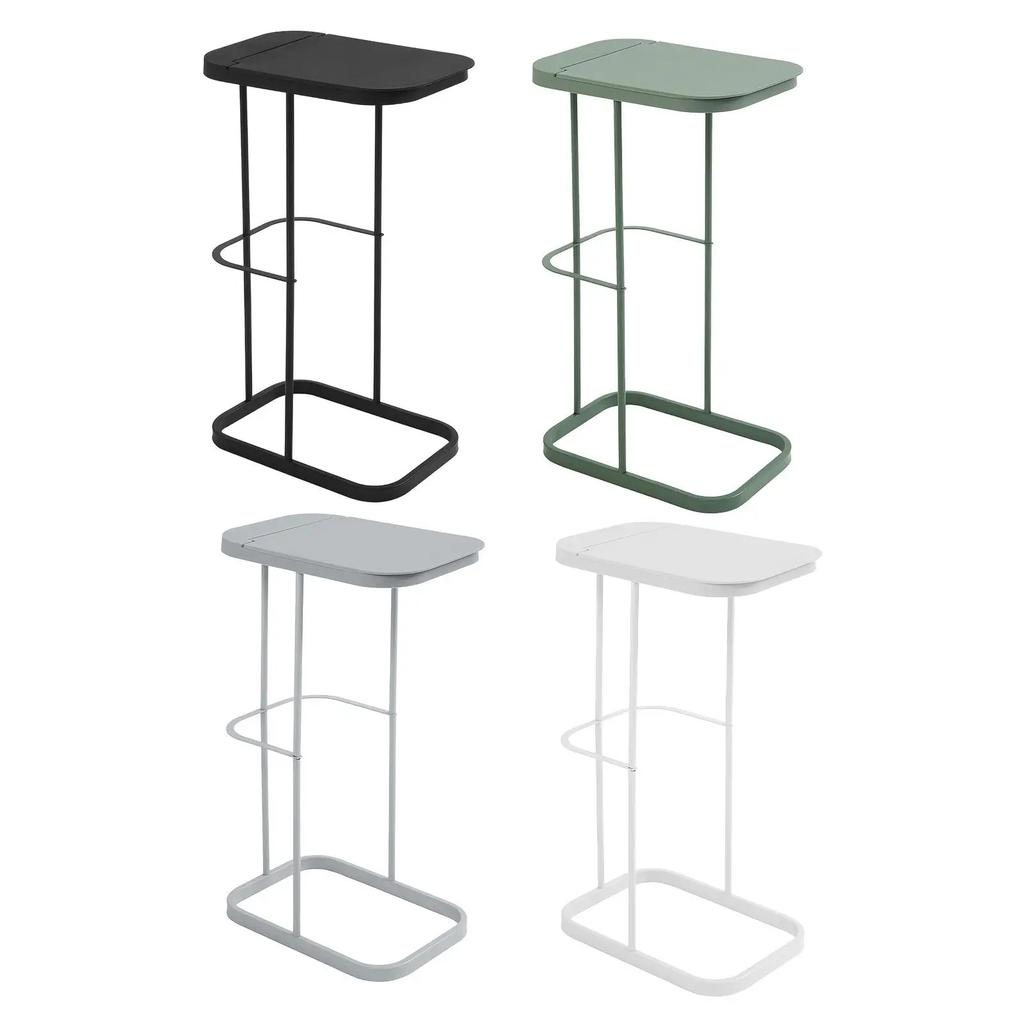 Waste Bin Easy Storage Supplies Indoor Outdoor Trash Can Stand for Recycling Yard Expandable Trash Can Stand Outdoor Waste Bin