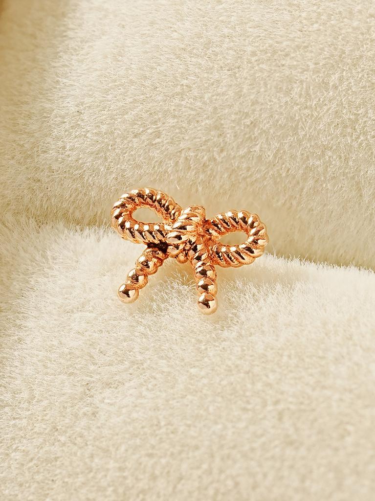 Minimal Piercing 14K Frill Ribbon Piercing