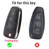 Transparent Tpu Car Folding Flip Key Case Cover For Ford Focus 3 4 Ecosport Kuga Escape Mk3 St Rs Fiesta Mondeo Fold C-Max S-Max