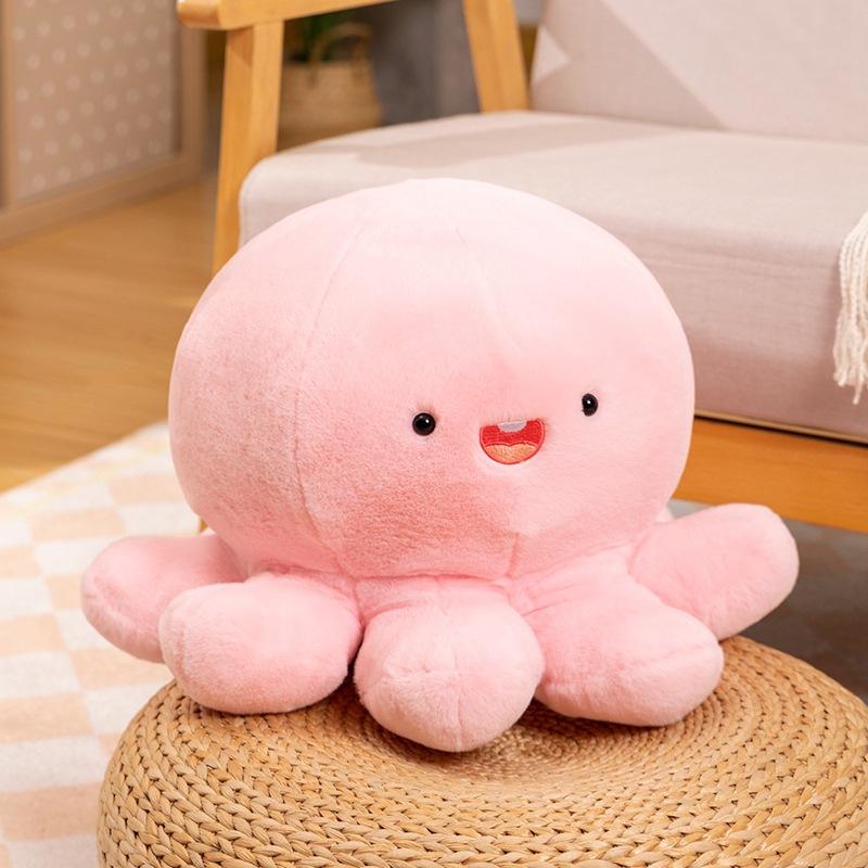 Cartoon Pink Cute Octopus Plush Toy Simulated Octopus Rag Doll Children's Doll Girls Hug Pillow