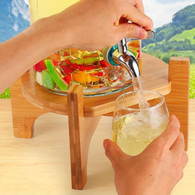 Wasserspenderhalter, Trinkwasserhalter, tragbarer Ständer für natürliche Getränkespender für Zuhause, Büros, Versammlungen, Camping