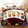 Cool Baccano! Firo Prochainezo Ennis 1930s Mafia Immortal Vintage Dark Fantasy Japanese Anime Bedding Set Duvet Cover + 2 Pillow