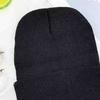 Autumn/Winter Solid Color Knitted Retro Round Top Hat Outdoor Cold-Proof Windproof Flat Head Hat