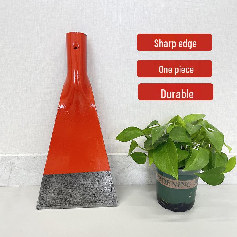 Manganese Steel Snow Shovel: Heavy-Duty Ice Breaker & Snow Removal Tool for Outdoor Use