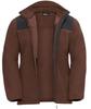 Куртка Jack Wolfskin Kammweg Pile FZ Men Trekking-Fleecejacket brown hot choc