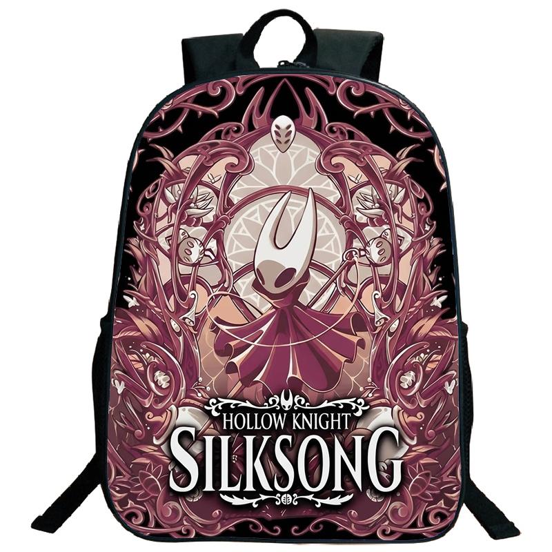 Hollow Knight 2 Backpack Silksong School Bag Hornet Fridge Magnet Boy Children Kid Child Teenager Schoolbag Primary Bookbag Teen Bagpack