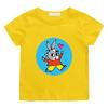 T-shirt per Bambini 100% Cotone Disegno Trotro Stampa Anime T-shirt 2-12 Anni Manica Corta Carina Ragazzi Ragazze Quotidiana Casual Toddler Estate