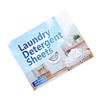 Laundry Detergent Sheets Powerful Stain Remover Safe Friendly Water Soluble Travel Friendly For Various Washing Machine