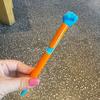 Gesture Topper Press Ballpoint Pen Rock Paper Scissors Top Quick-Drying