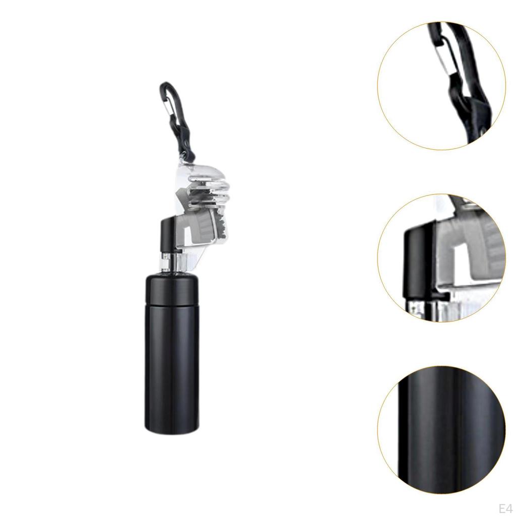 Golf Club Brush Accessory Cleaning Tool Professional Press on Compact Water