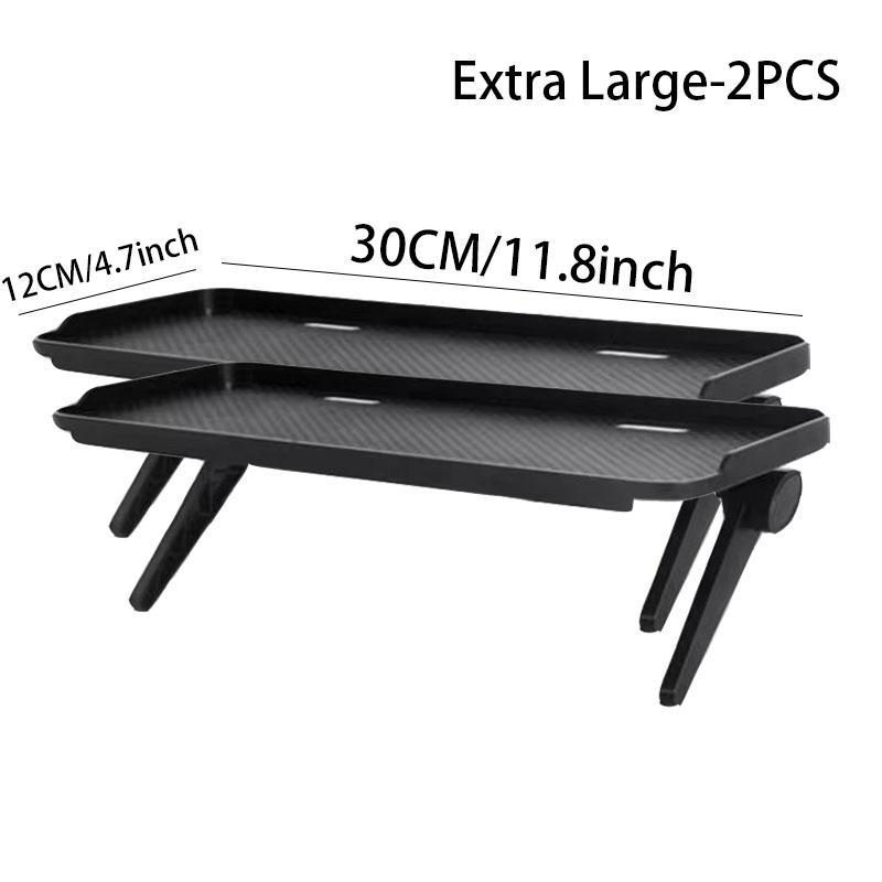 Adjustable TV Screen Top Storage Shelf Computer Monitor Screen Top Storage Rack TV Media Box Router Shelf Rack Home Organizer