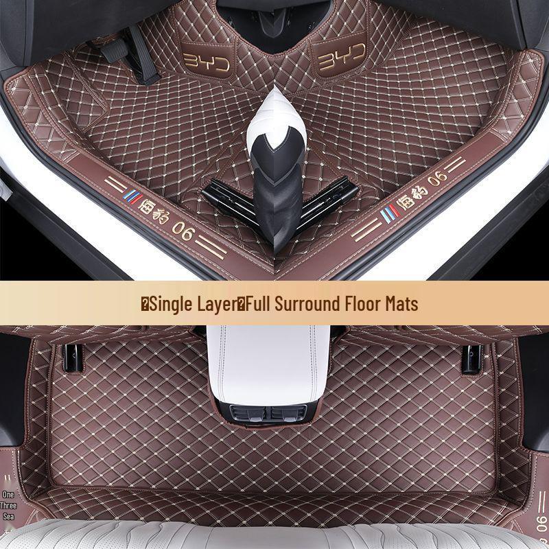 BYD Seal 06 Foot Mats for 25 Models and Seal 06dmi 24 Models - Custom Fit and Surround Design BYD Seal 06 DMI