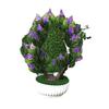Forty Simulation Heartshaped One Pinecones Artificial Flower Plants Potted