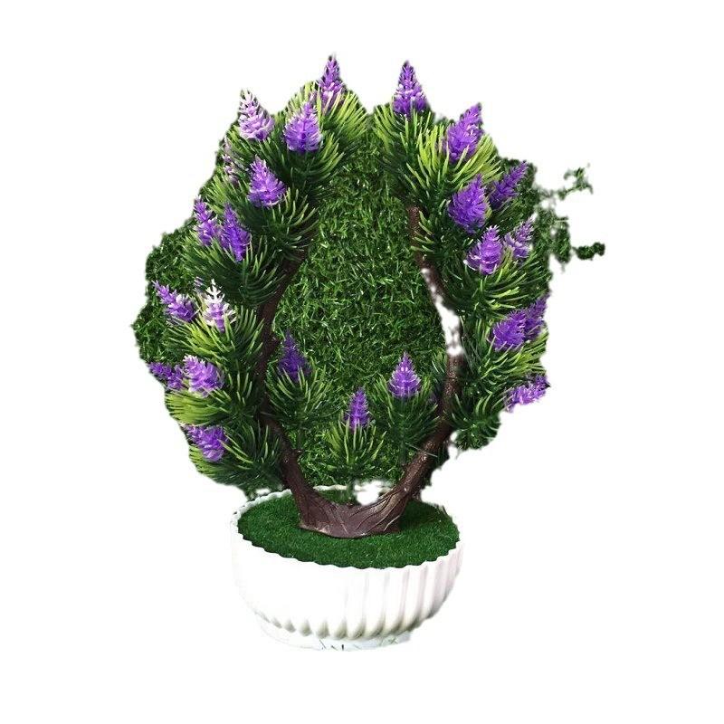 Forty Simulation Heartshaped One Pinecones Artificial Flower Plants Potted