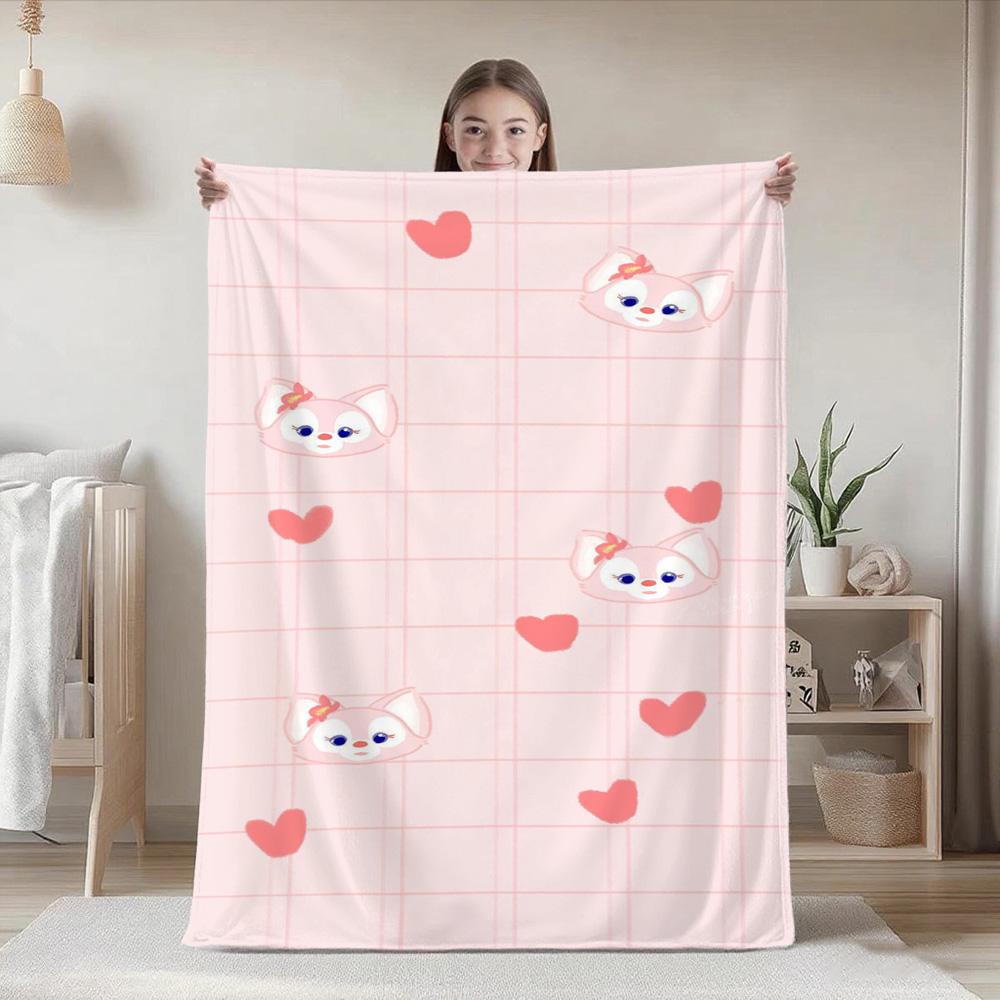 

Home and Decoration Cute Fashion Throw Blankets for Beds/sofa L-Linabell rabit Blanket for Camping/Traveling Blanket Best Gifts 75cmx90cm
