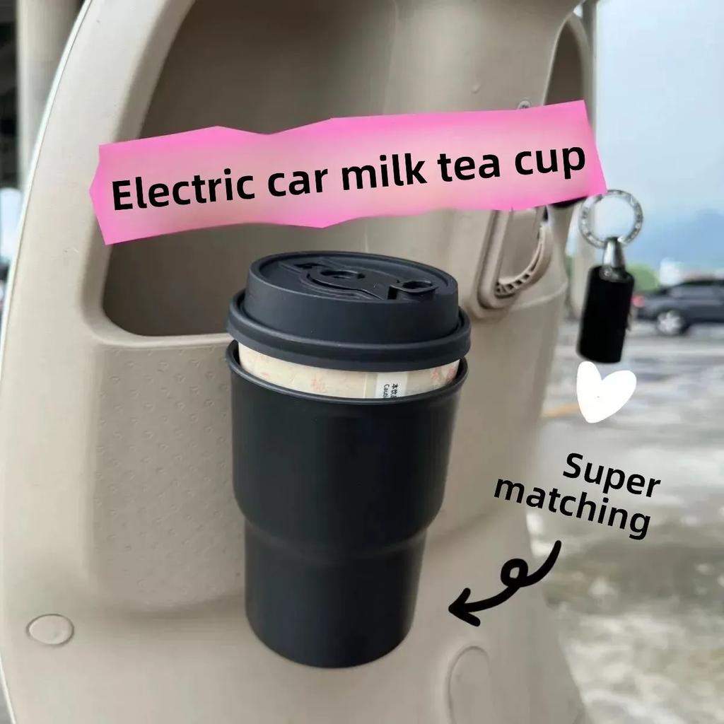 Car Water Cup Holder Mobile Phone Beverage Holder Trash Can Multifunctional Storage Box Auto Interior Accessories