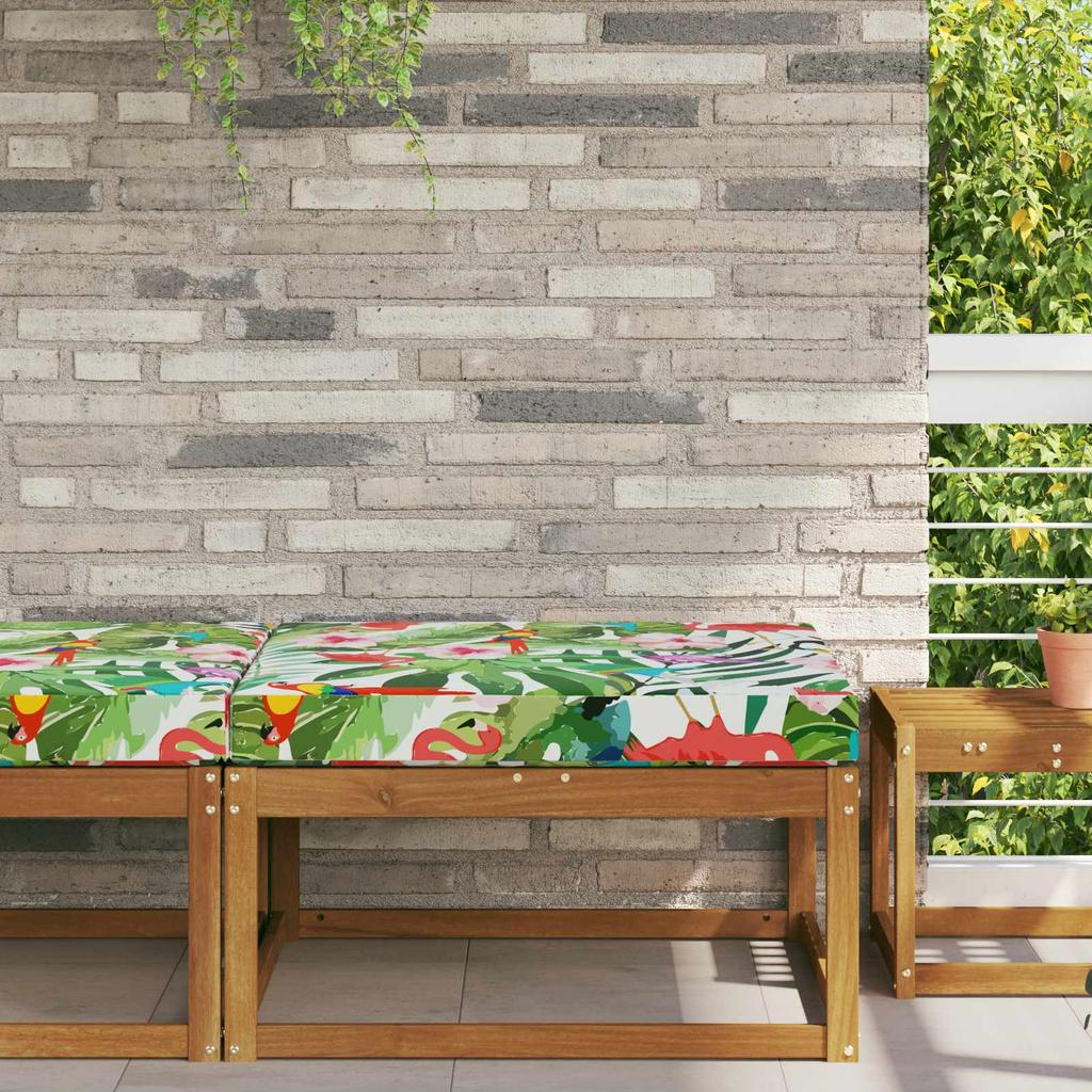 Pernă Sofa de Exterior Multicoloră 80 x 80 x 8 cm Poliester
