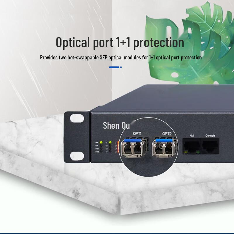 Shenou Gigabit Ethernet Multifunction Optical Transceiver