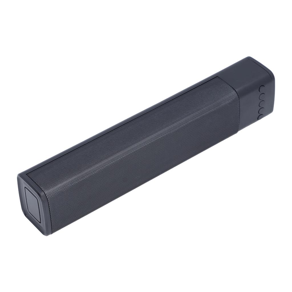 Bezprzewodowy Głośnik Listwowy Światło Wielokolorowe RGB Soundbar BT Podwójny 4 Ohm 5W 20Hz‑20KHz na Spotkania Domowe