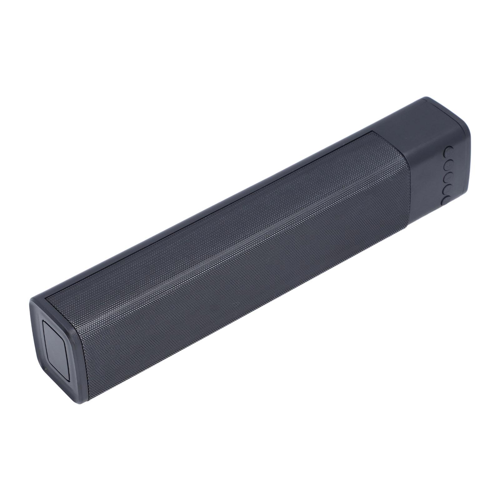 

Беспроводная акустическая панель RGB Multicolor Light BT Soundbar Dual 4 Ом 5 Вт 20 Гц‑20 кГц для домашних собраний чёрный