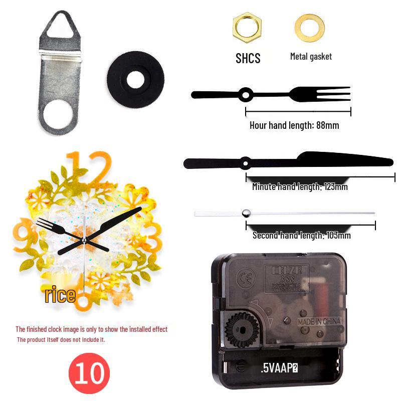 

Набор эпоксидных форм для круглых часов с арабскими и римскими цифрами